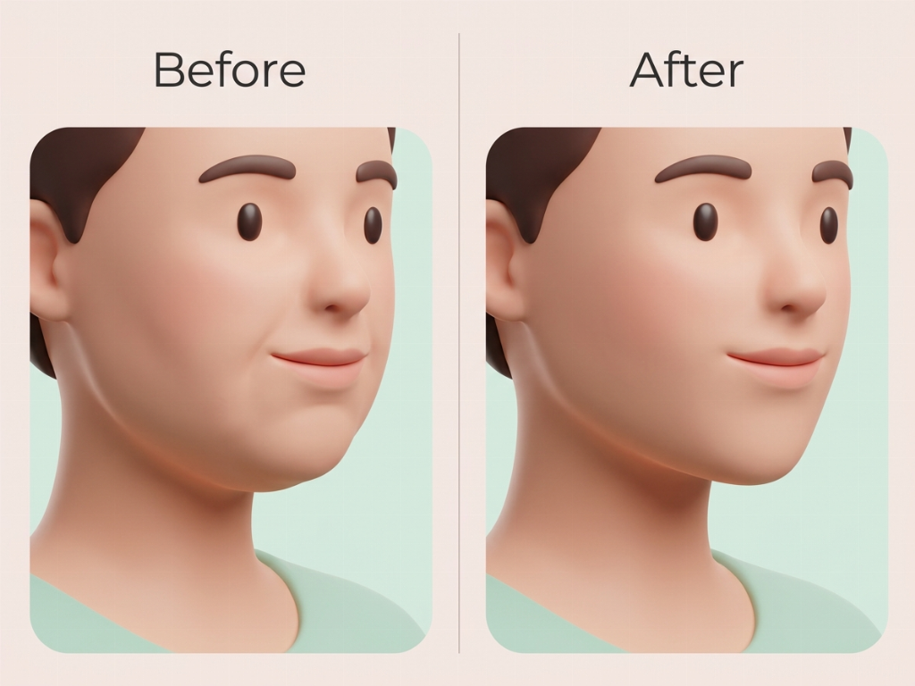 V-Line Lifting can significantly sharpen the jawline and reduce the appearance of jowls.