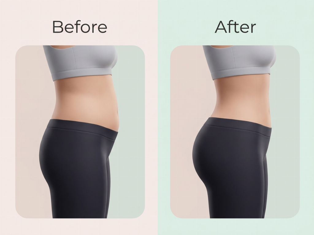 Buttock Fat Grafting: Enhancing volume while slimming the waist.