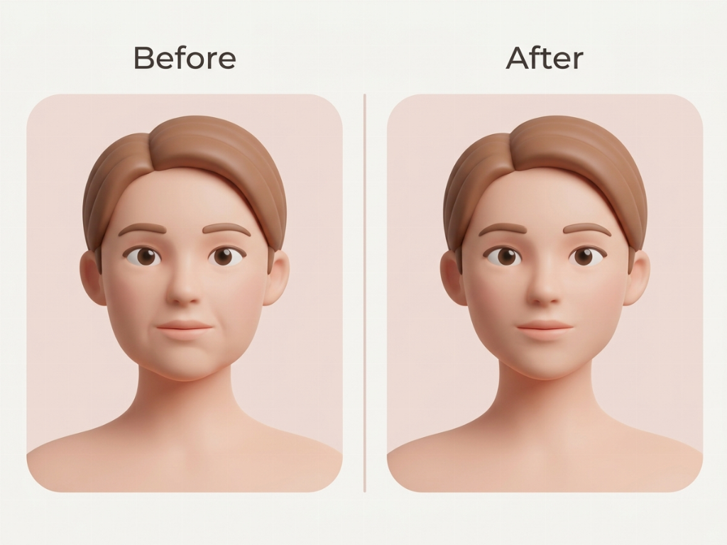 Thread lifting can significantly refine the jawline and reduce the appearance of jowls.