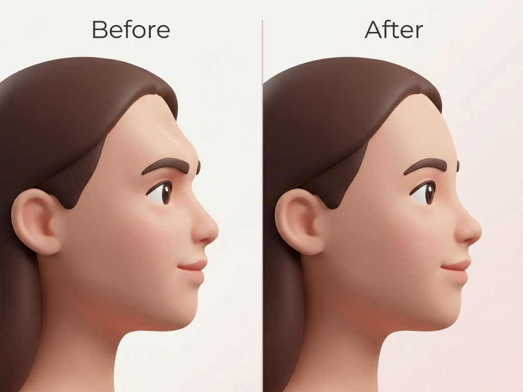 Brow Bone Reduction: Smoothing a prominent, masculine brow ridge