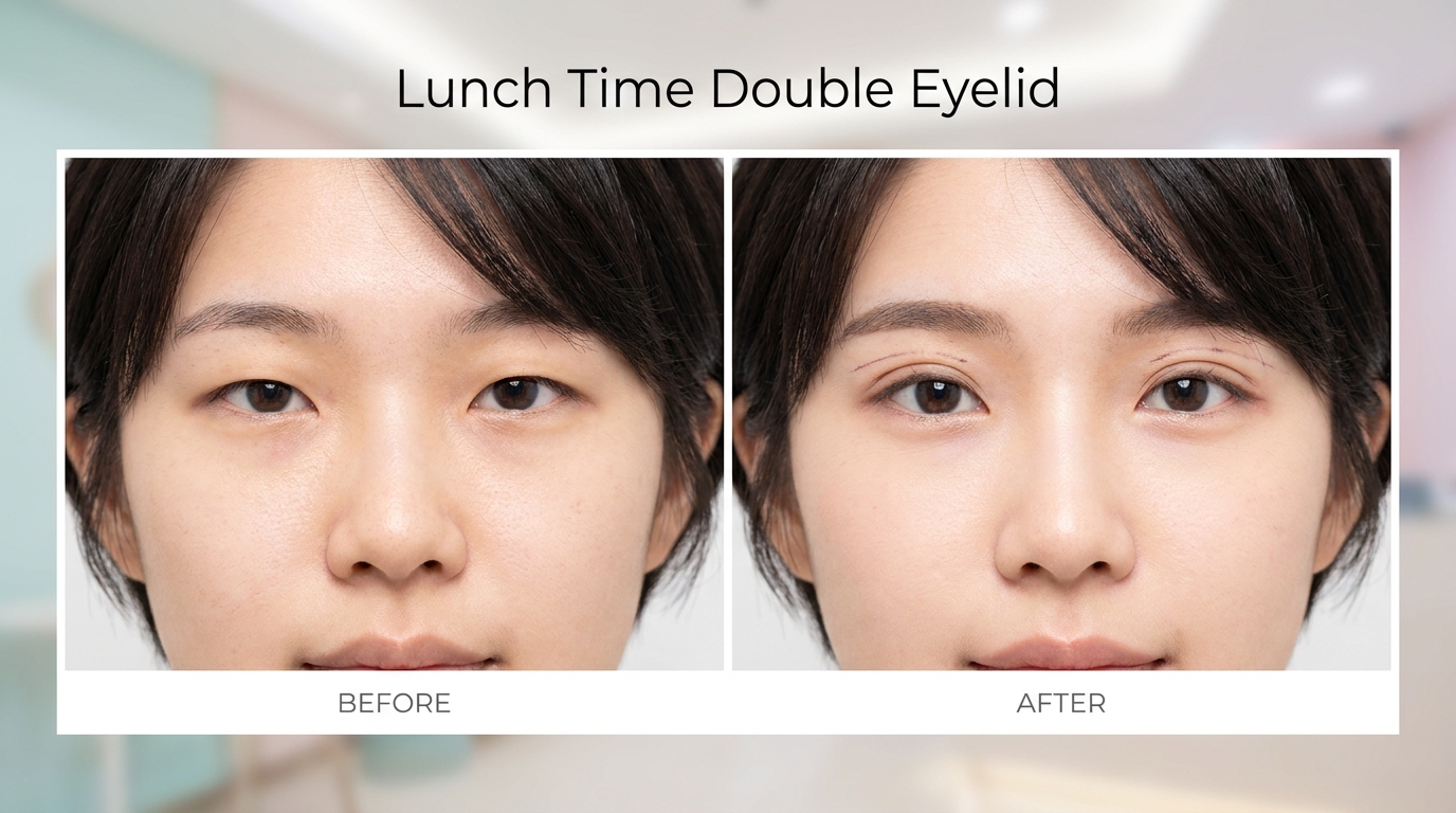 Lunch Time Double Eyelid
