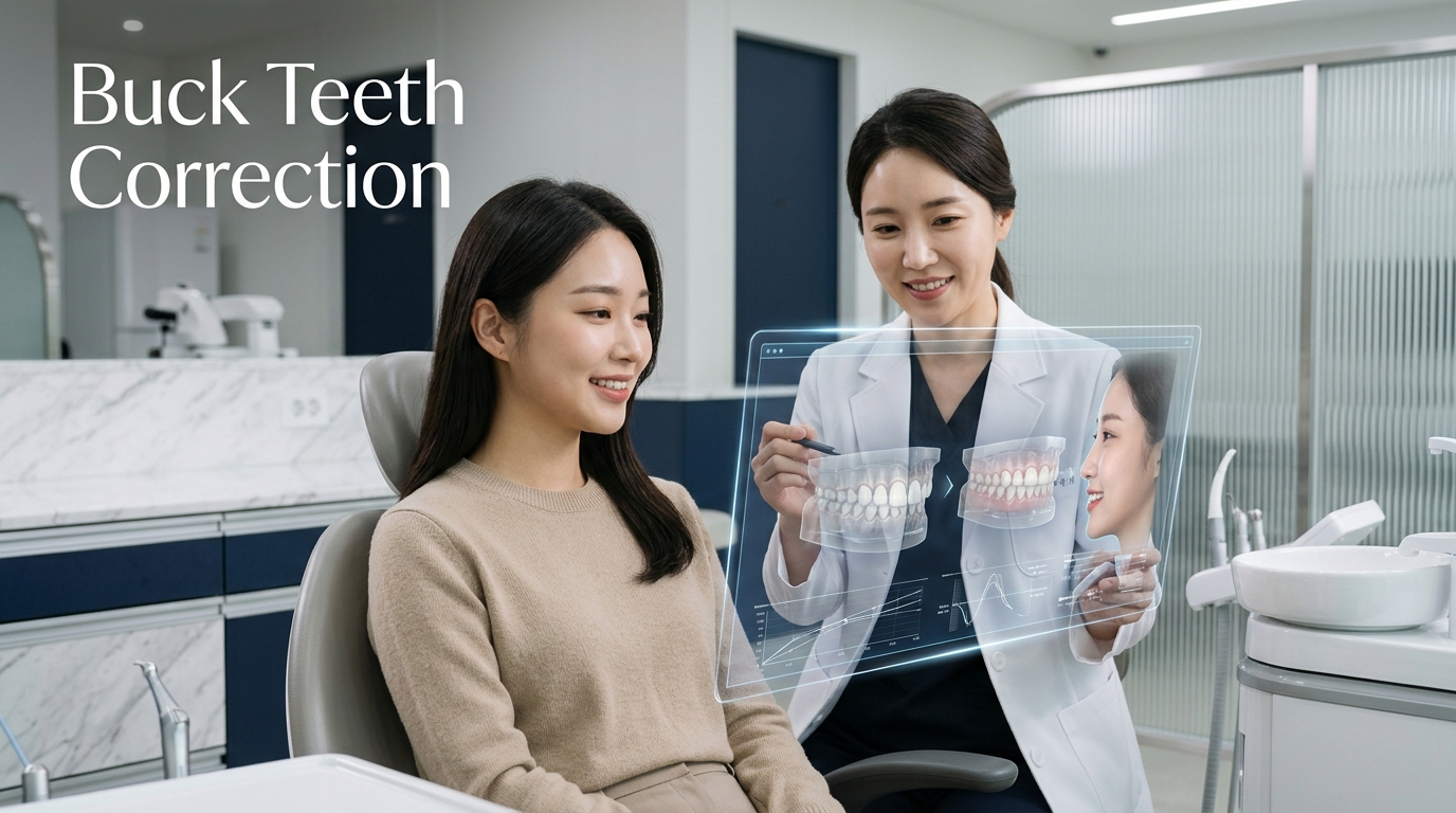 Buck Teeth Correction