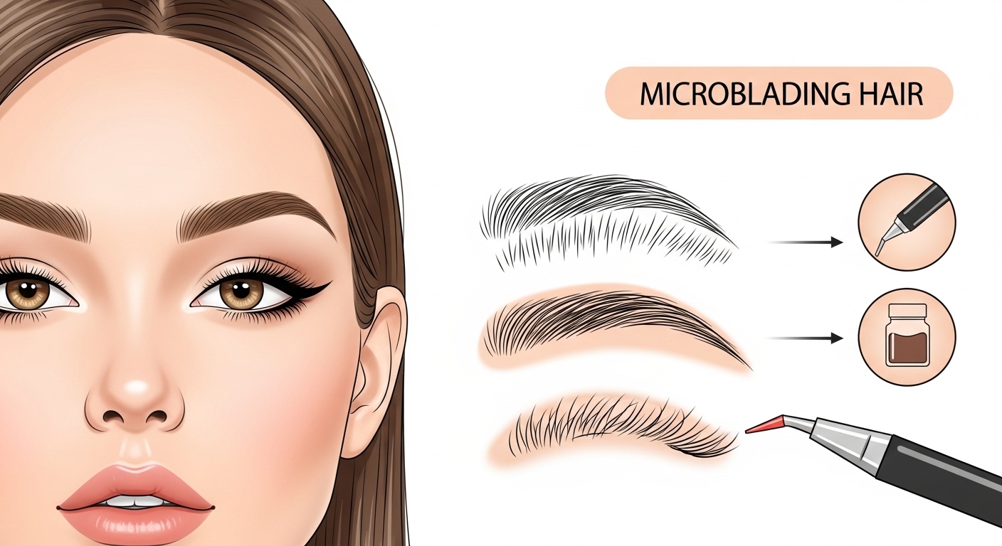 Eyebrow Tattoo Hair