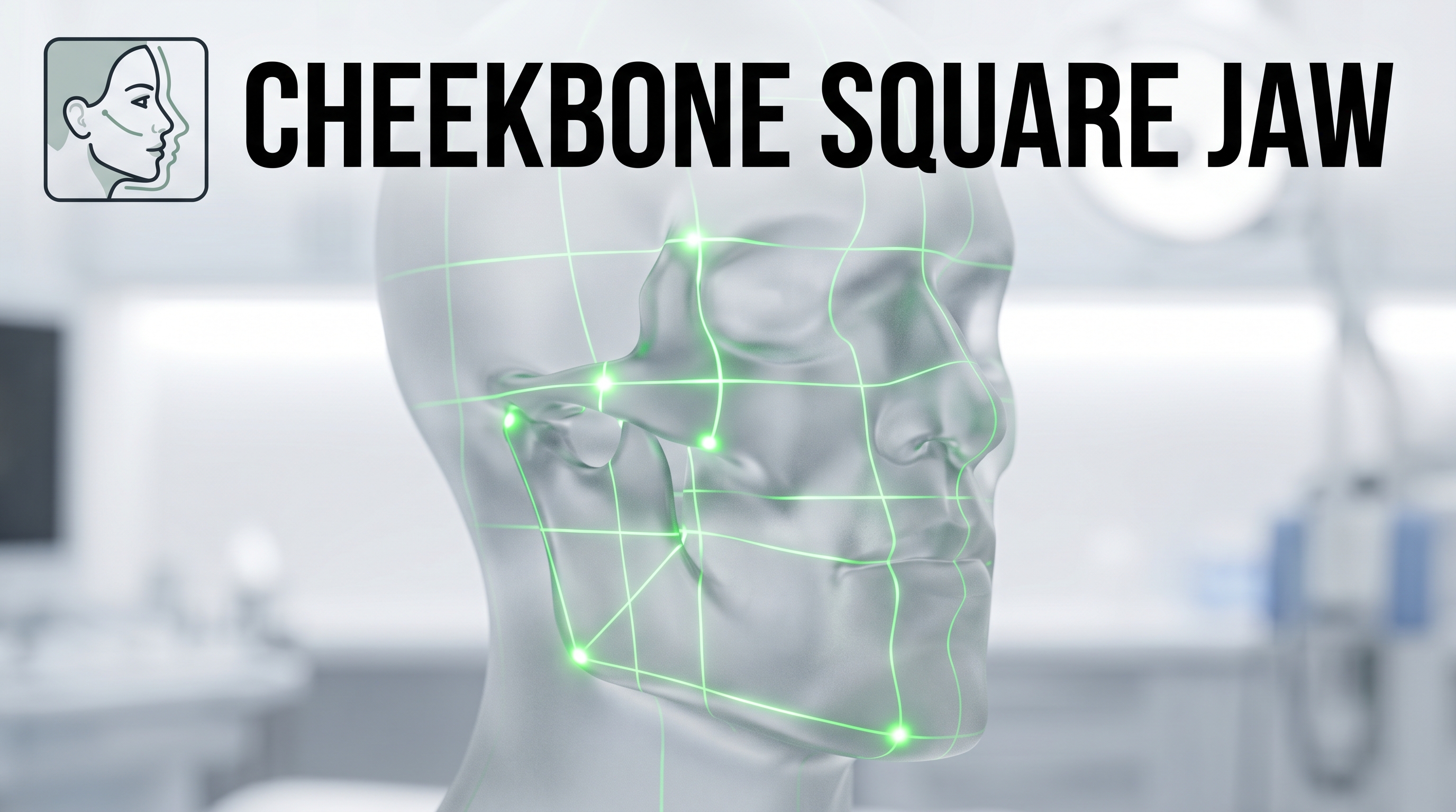 Cheekbone Square Jaw