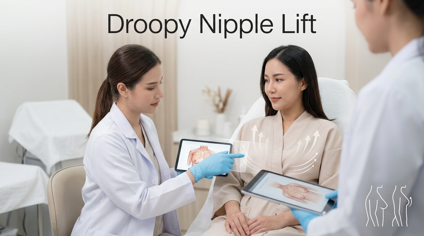 Droopy Nipple Lift