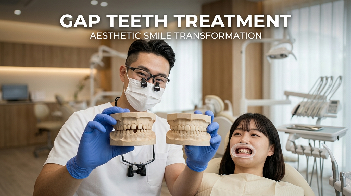 Gap Teeth Treatment