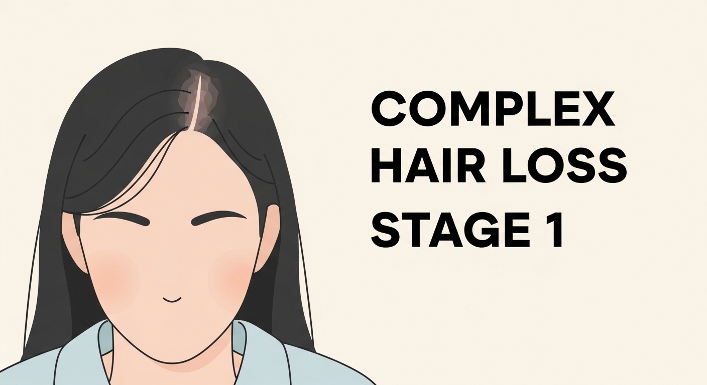 Complex Hair Loss Stage 1