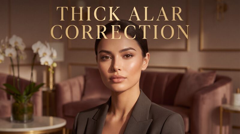 Thick Alar Correction