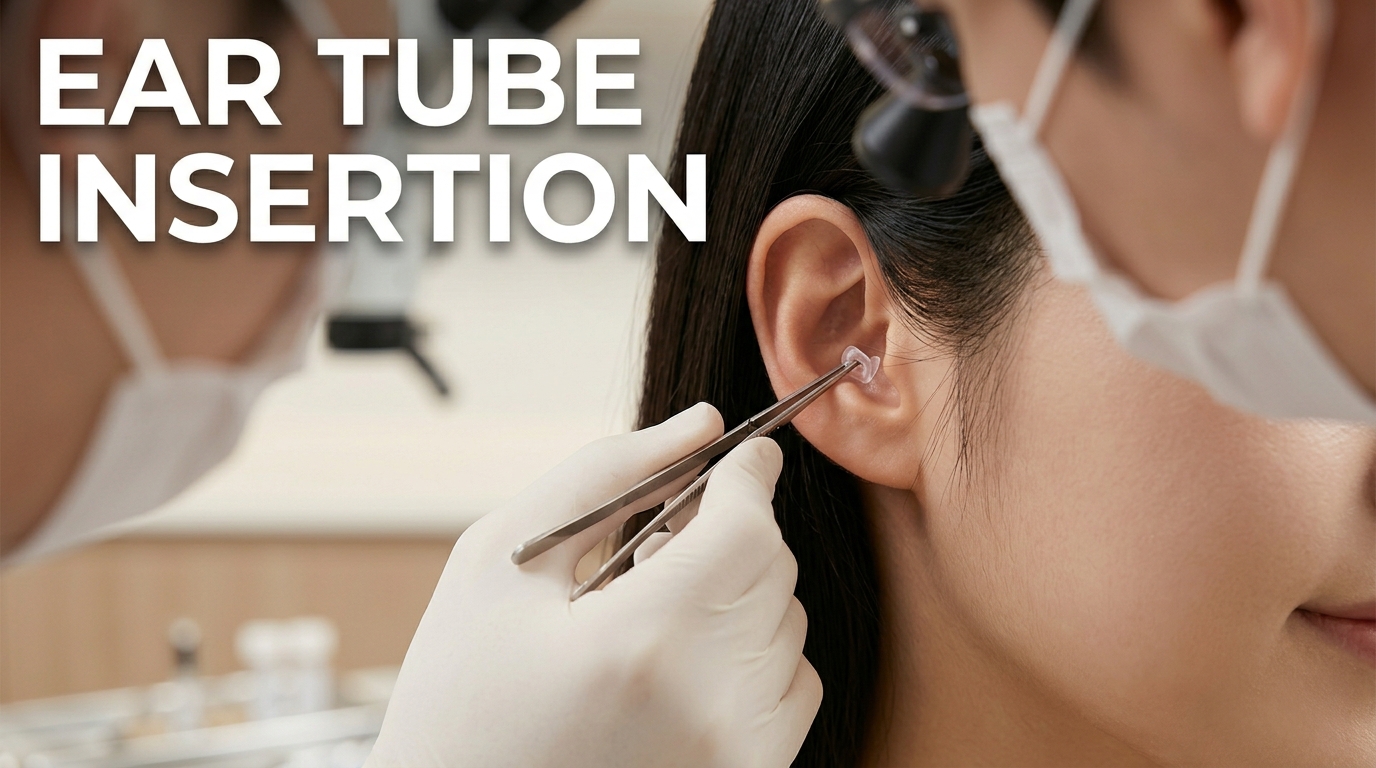Ear Tube Insertion