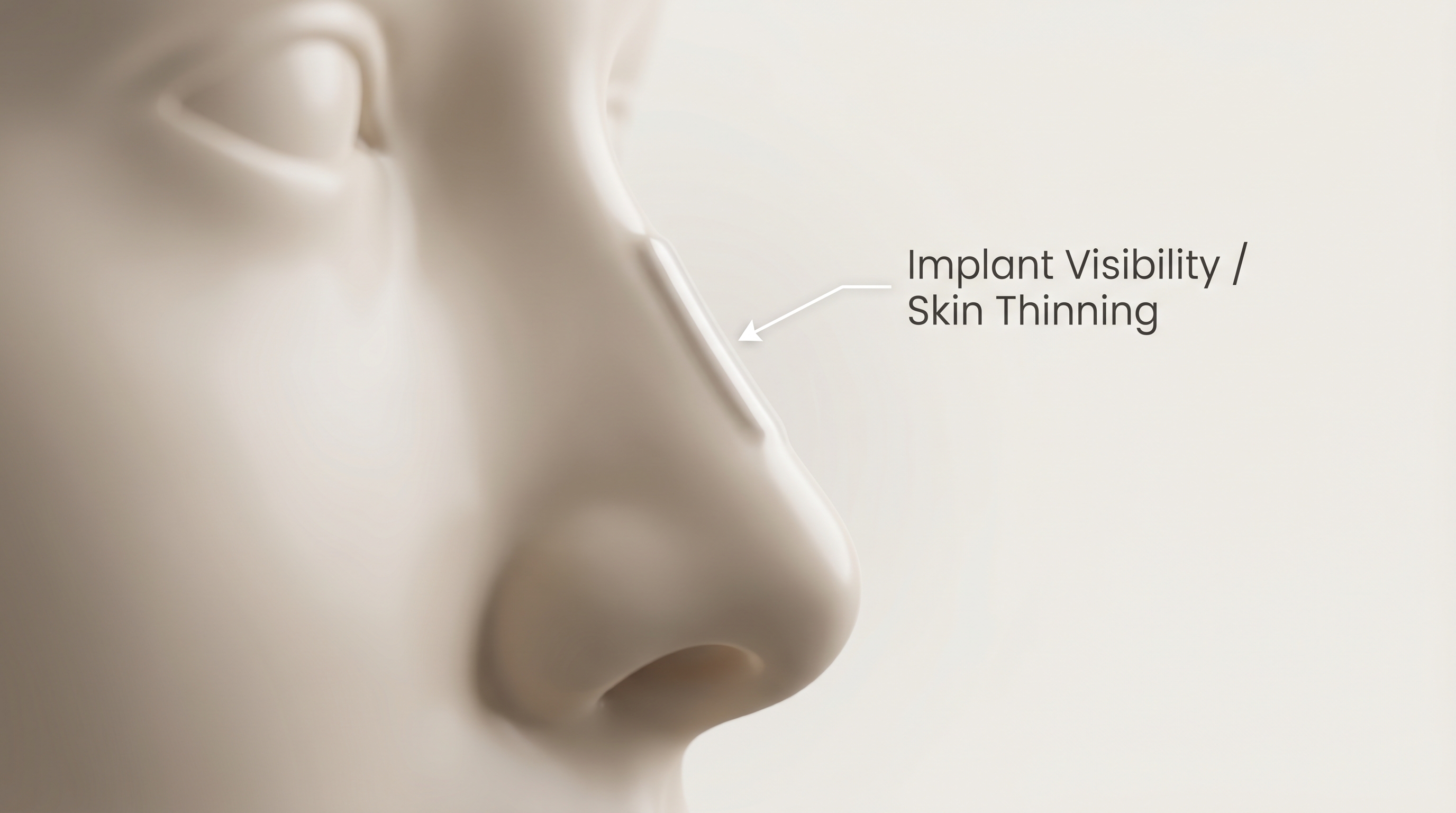 Implant Visibility / Skin Thinning