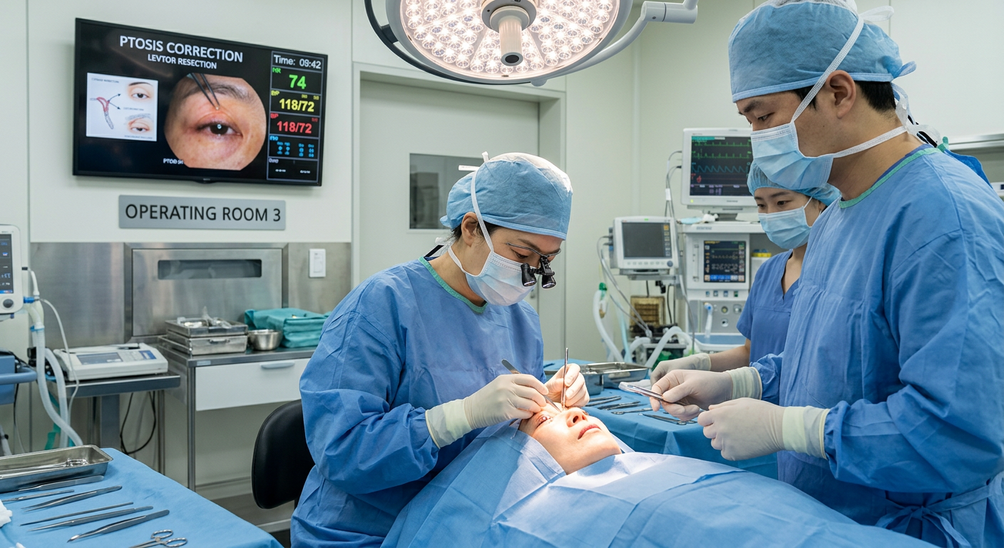 Ptosis Correction Surgery