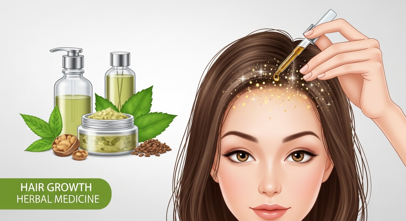 Hair Growth Herbal Medicine