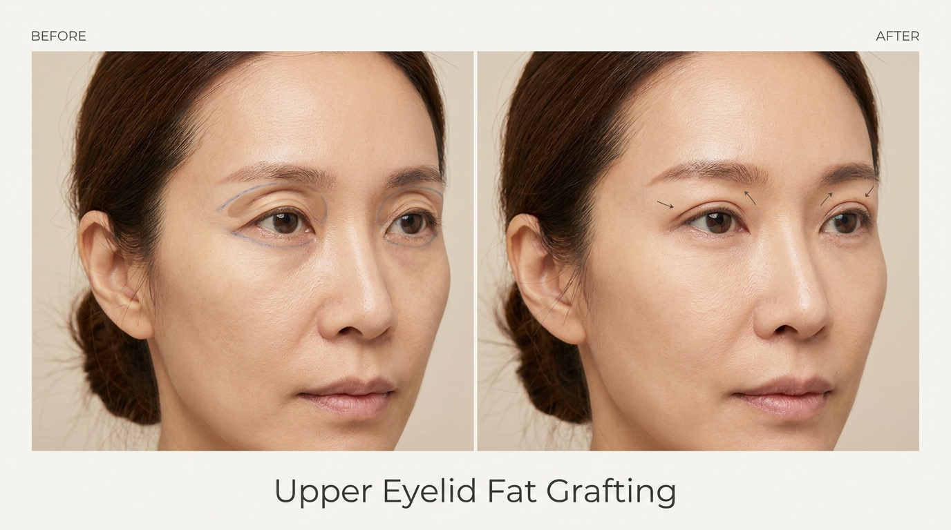 Upper Eyelid Fat Grafting