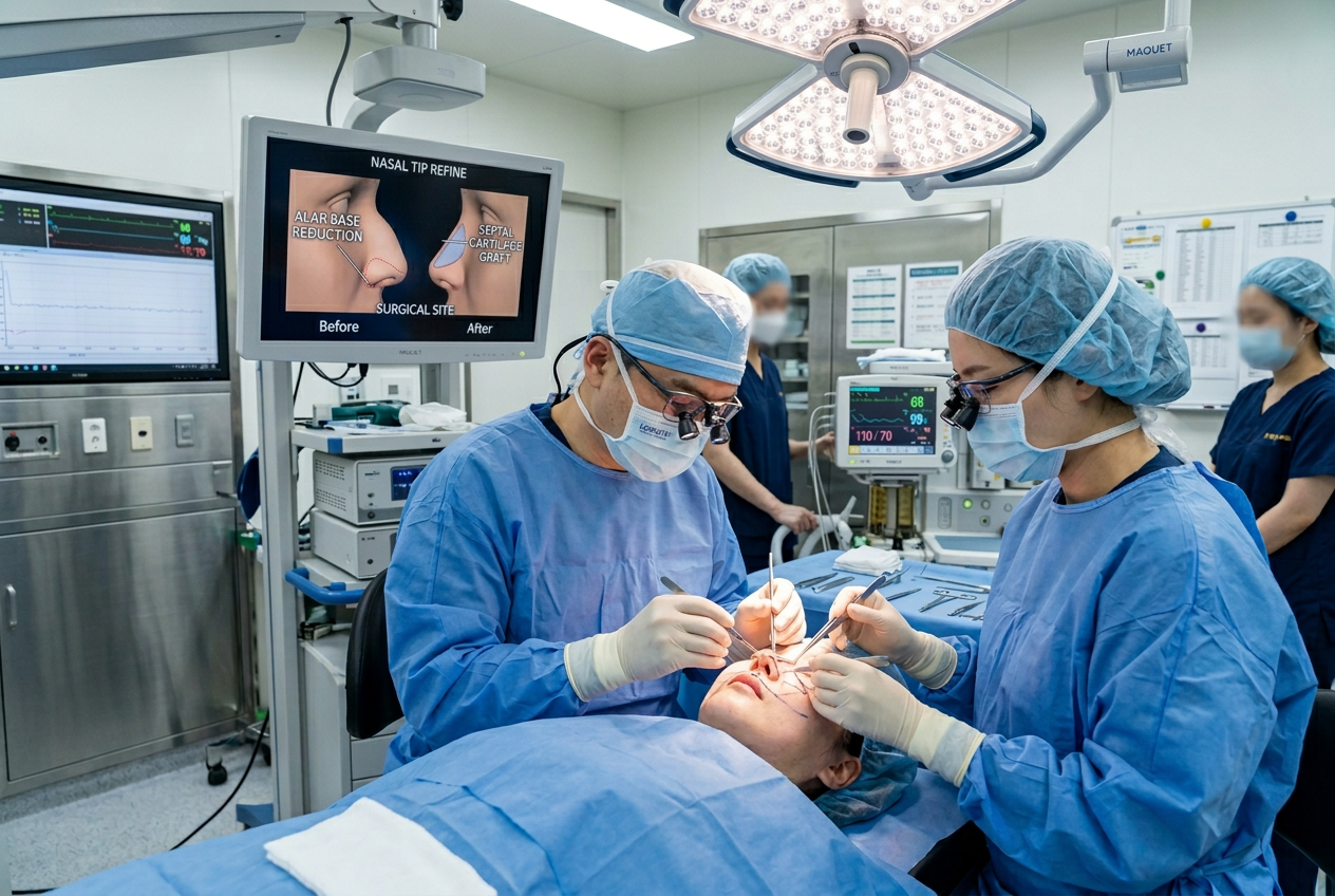 Nasal Tip Surgery procedure in Korea