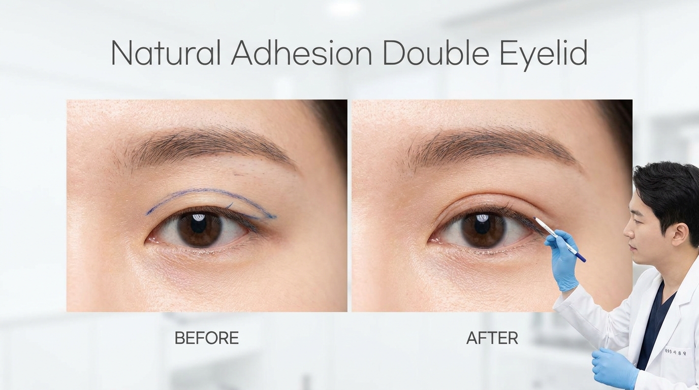 Natural Adhesion Double Eyelid